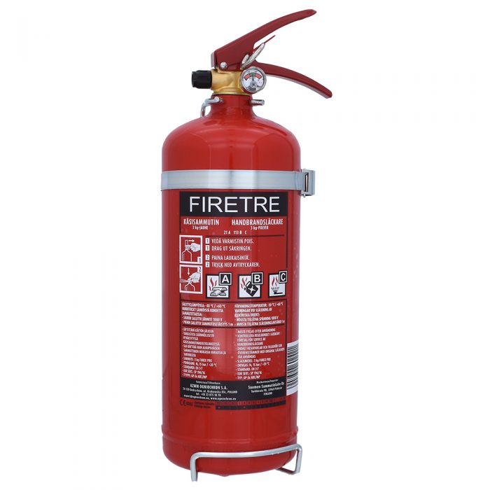 Firetre jauhesammutin 3 kg
