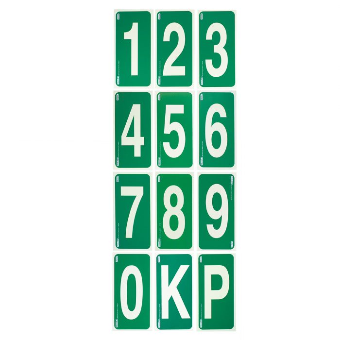 Jälkivalaisevat kerrosnumerointi opasteet